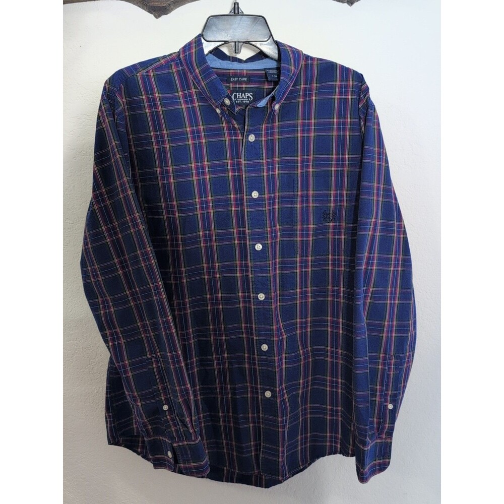 Chaps Long Sleeve Large Dress Shirt Brand New